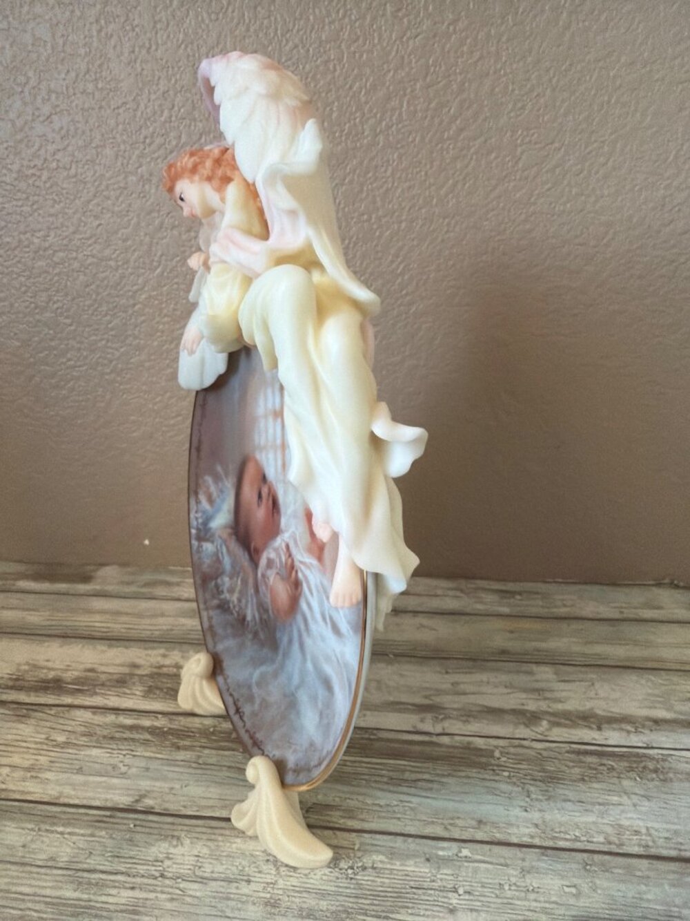Seraphim Classics God's Treasure Christening Angel Plate Kathryn Fincher NEW - Picture 13 of 16
